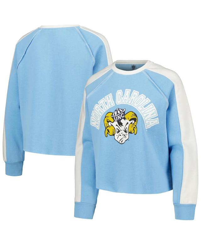 Womens Gameday Couture Carolina Blue North Carolina Tar Heels Blindside RaglanCropped Pullover Sweatshirt Product Image