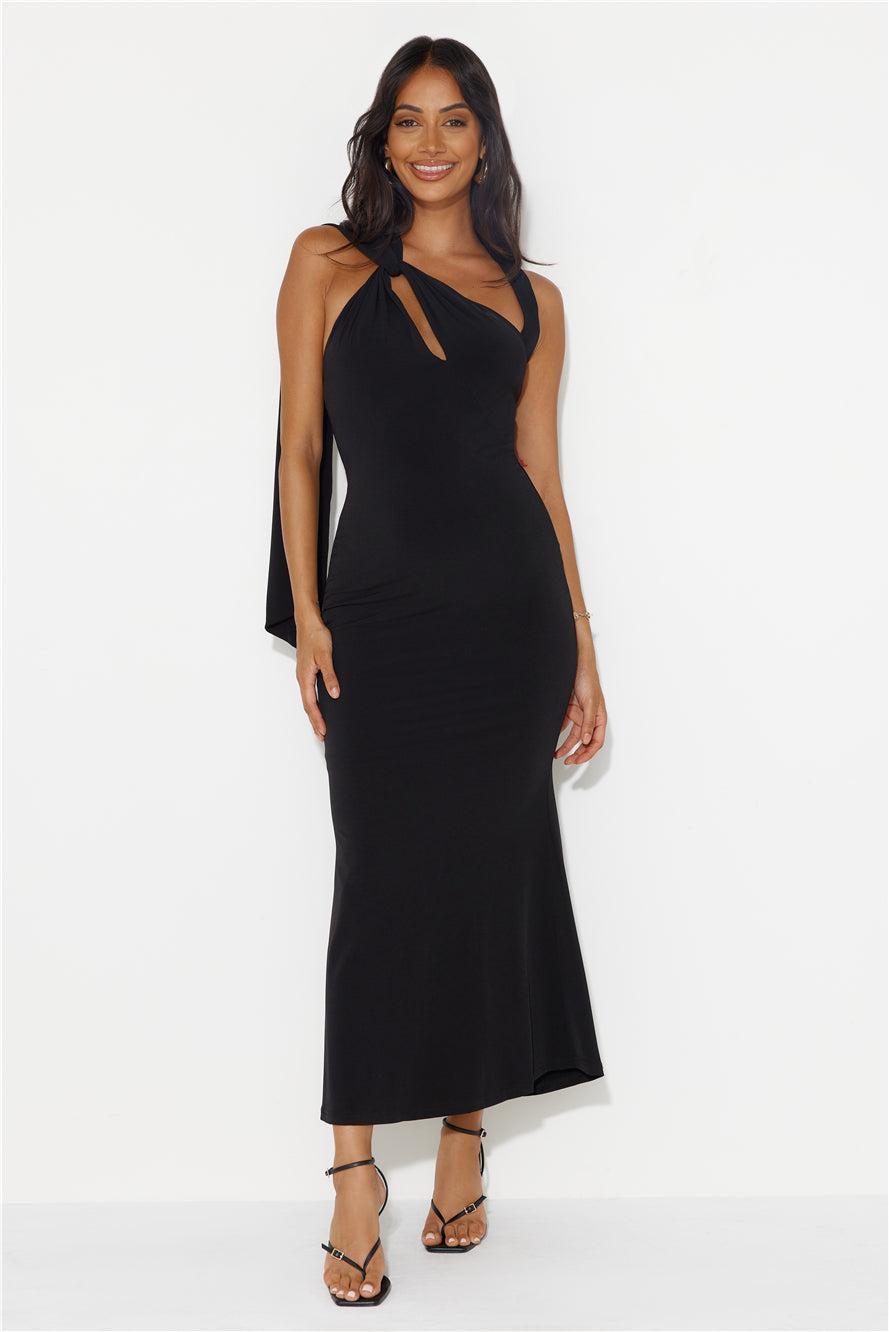 Chic Taste Maxi Dress Black Product Image