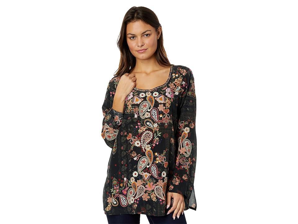 Womens Lori Embroidered Silk Blouse product image