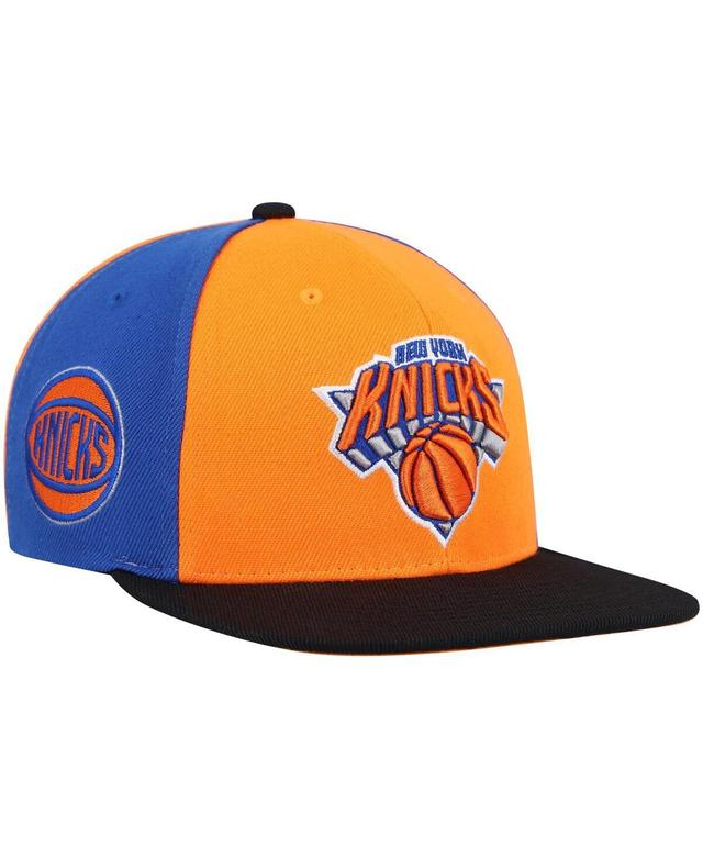 Mens Mitchell & Ness New York Knicks On The Block Snapback Hat Product Image