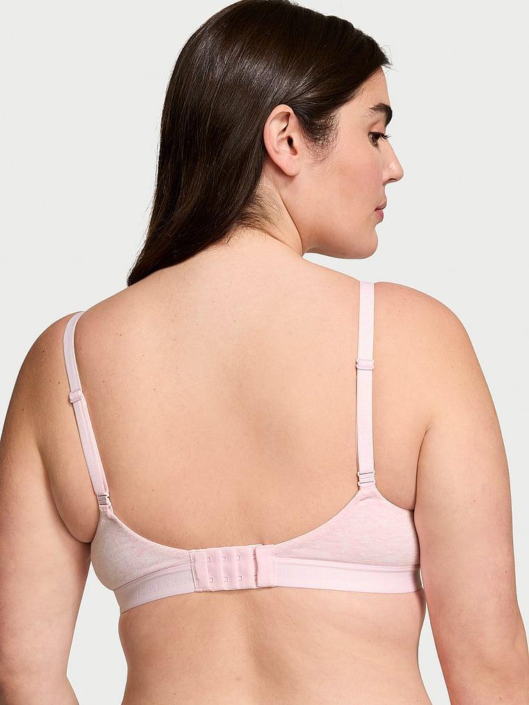 Lightly Lined Cotton Demi Bra Product Image