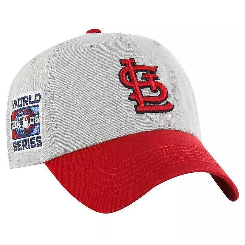 Mens 47 Gray/Red St. Louis Cardinals Sure Shot Classic Franchise Fitted Hat Product Image