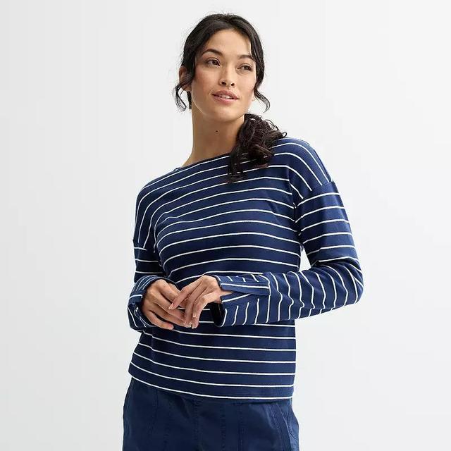 Womens Sonoma Goods For Life Boatneck Tee Product Image