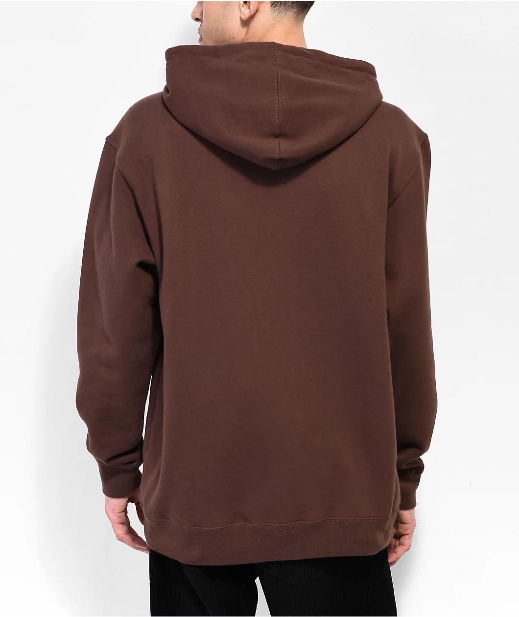 A.LAB Bucket Of Bones Brown Hoodie Product Image