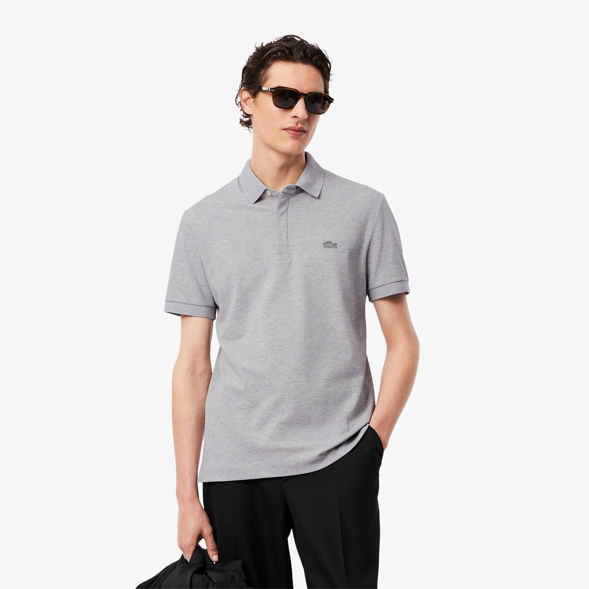 Regular Fit Paris Stretch Piqué Polo Shirt Product Image