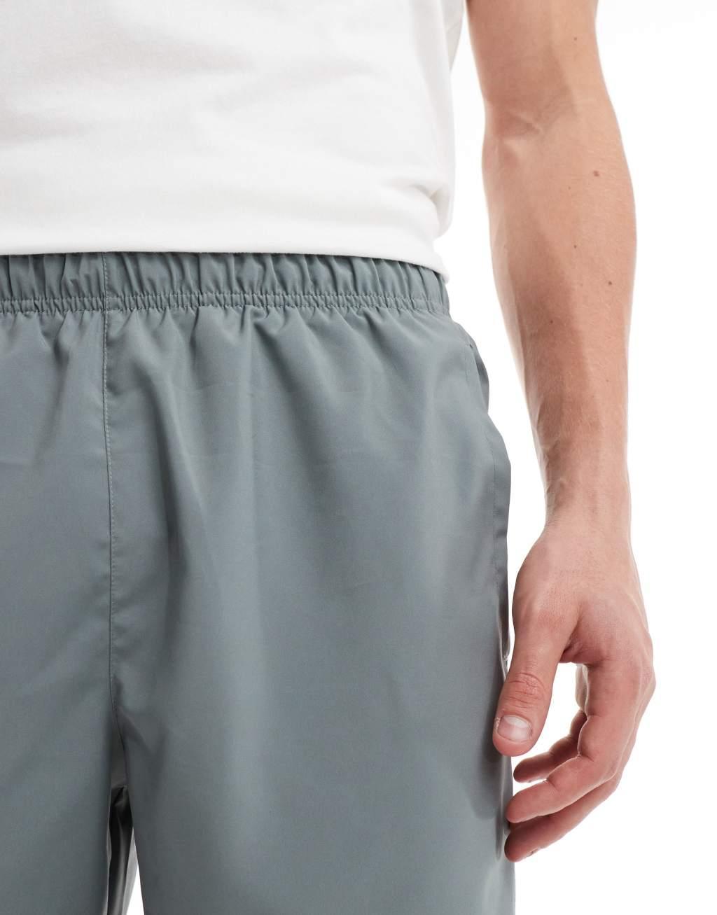 Nike Running Challenger Dri-FIT 7 inch shorts in gray Product Image