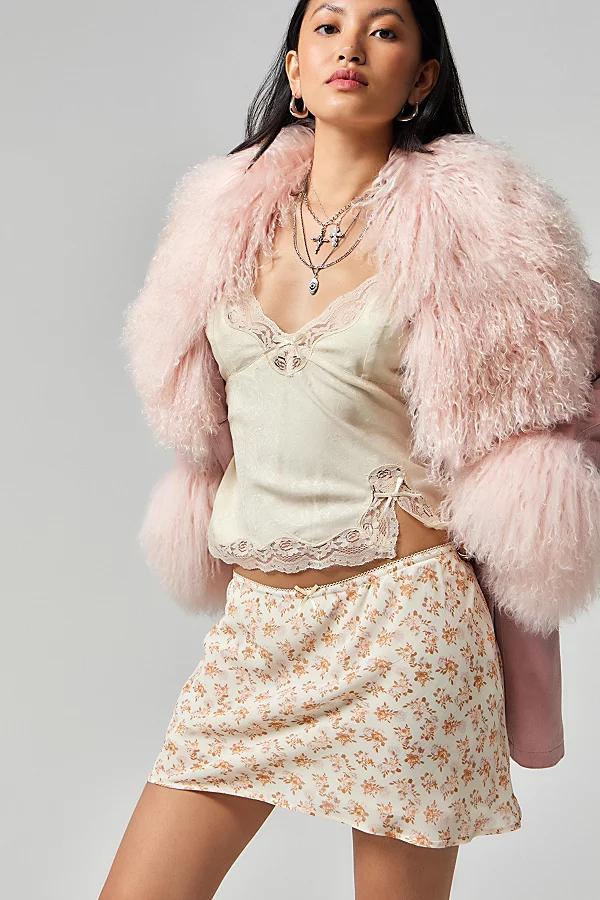 Light Before Dark Floral Mini Skirt Womens at Urban Outfitters Product Image