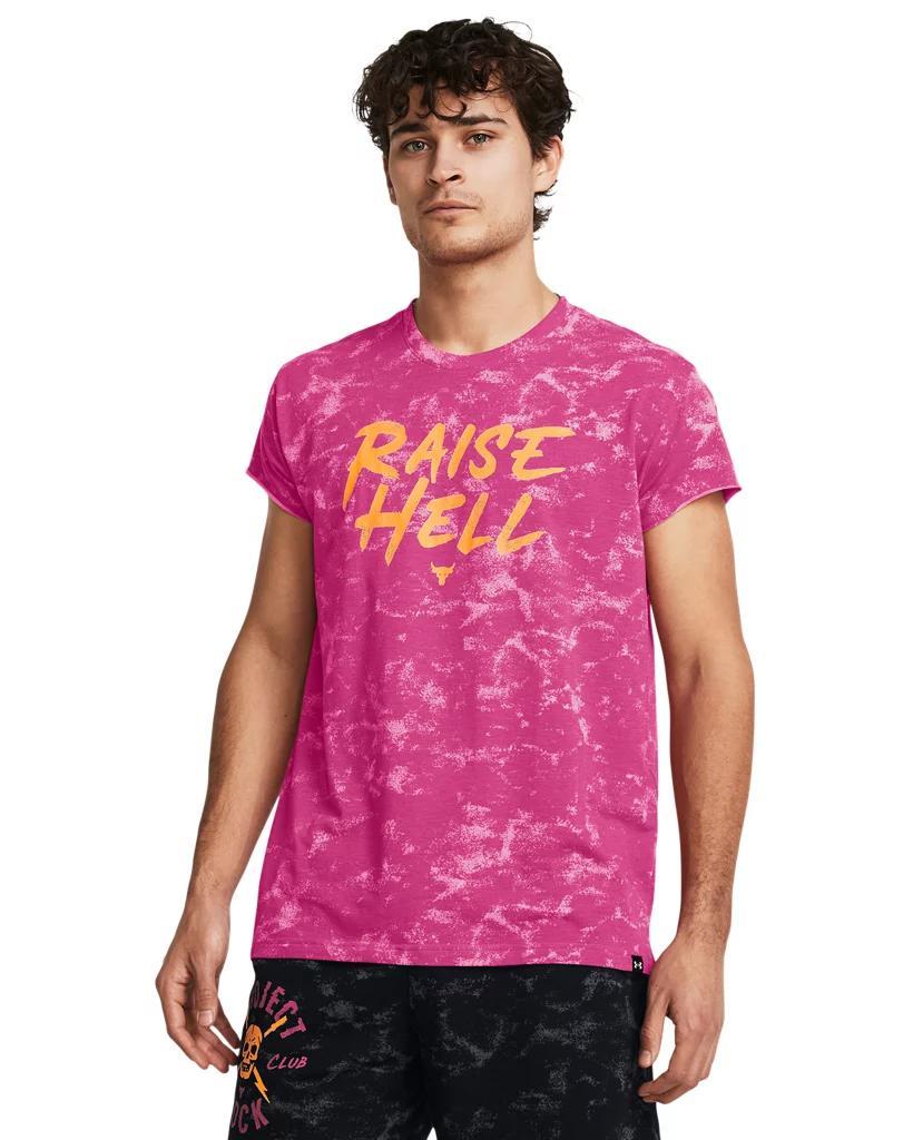 Men's Project Rock Raise Hell Cap Sleeve T-Shirt Product Image