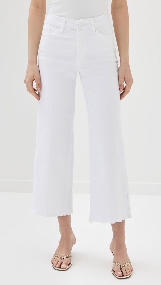 Good American Good Waist Palazzo Crop Jeans | Shopbop Product Image