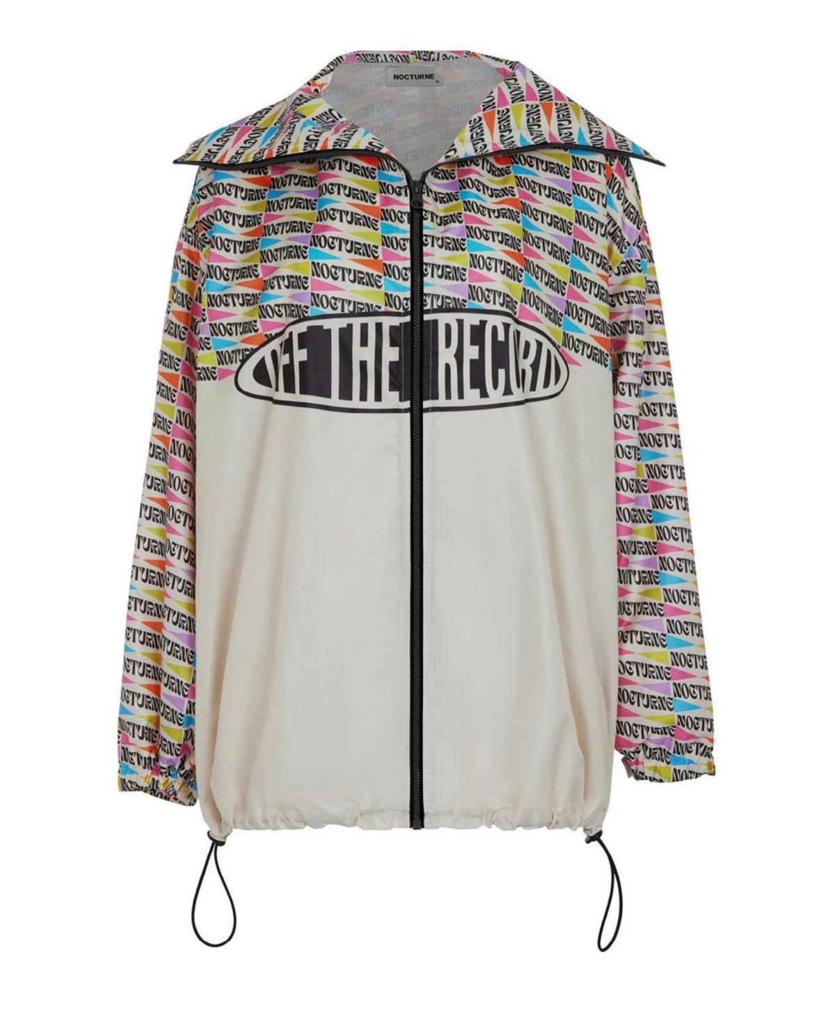 Womens Printed Oversized Jacket Product Image