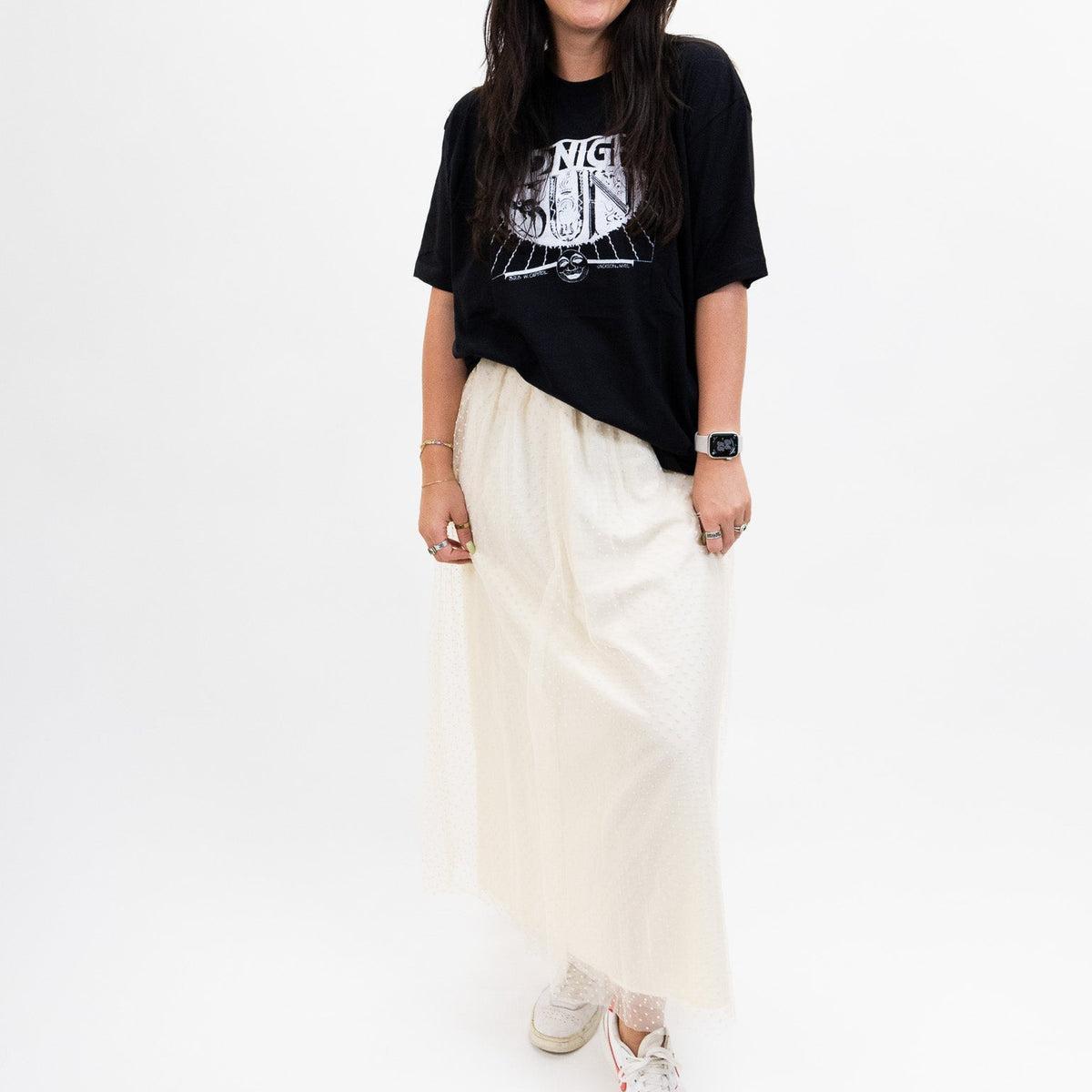 Compania Fantastica White tulle midi skirt Product Image