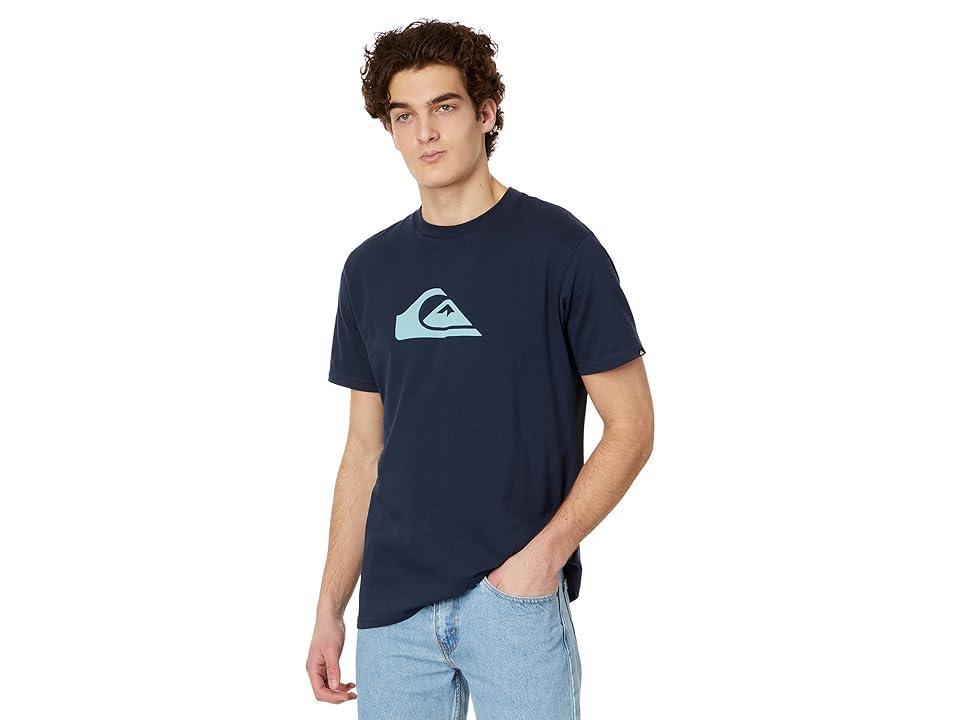 Quiksilver Comp Logo Shirt (Dark ) Men's Clothing Product Image