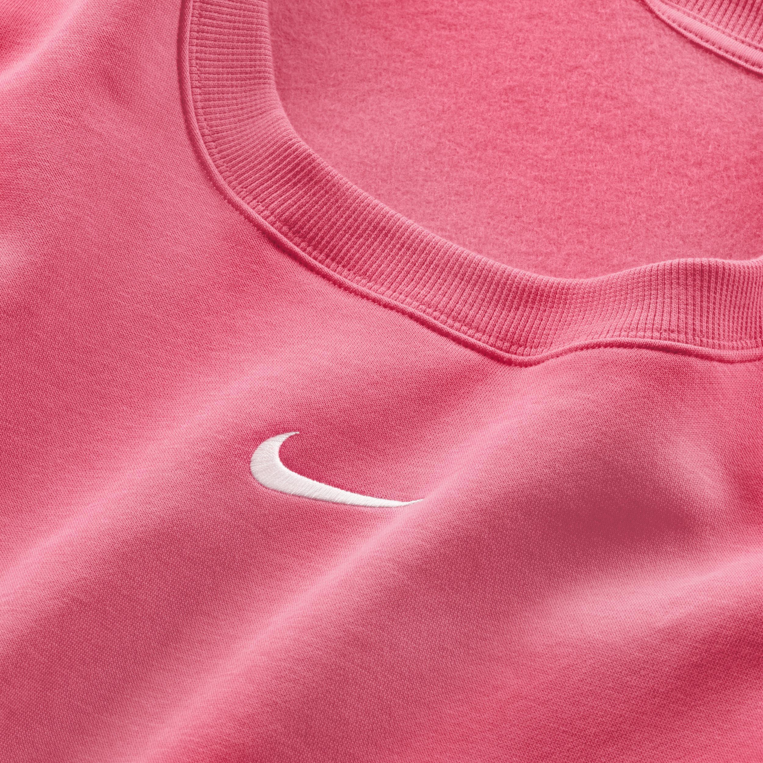 Women's Nike Sportswear Phoenix Fleece Oversized Crew-Neck Sweatshirt (Plus Size) Product Image