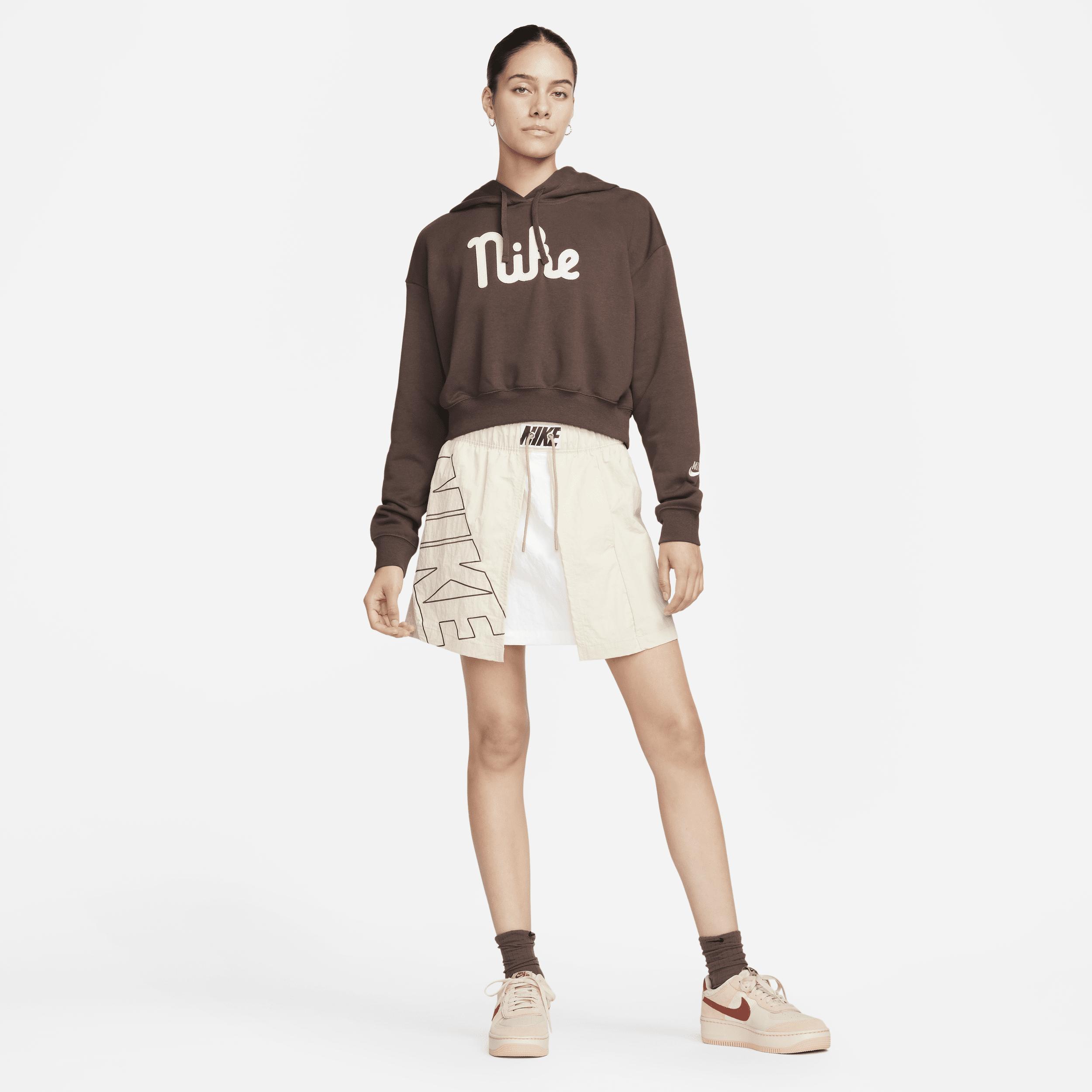 Nike Sportswear Club Fleece Women's Oversized Cropped Hoodie Product Image