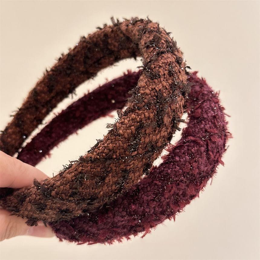 Plain Furry Headband Product Image