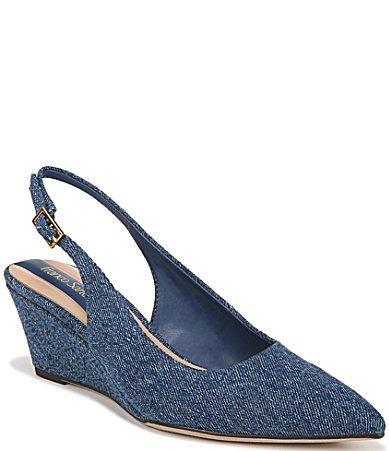 Franco Sarto Womens Tessa Wedge Slingback Pumps Product Image