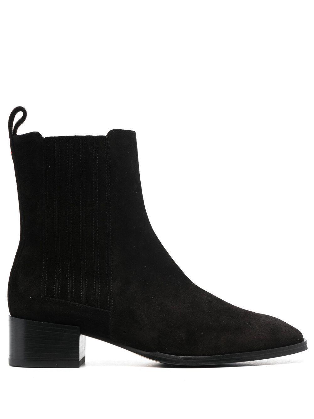 Neil Suede Ankle Boots In Black product image