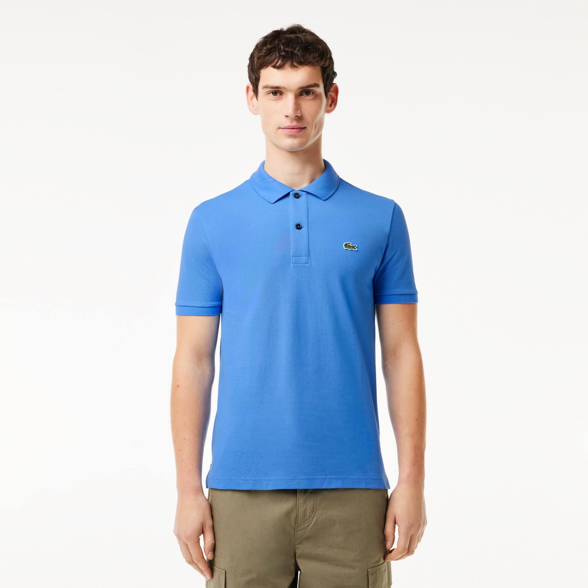 Slim Fit L.12.12 Piqué Polo Shirt Product Image