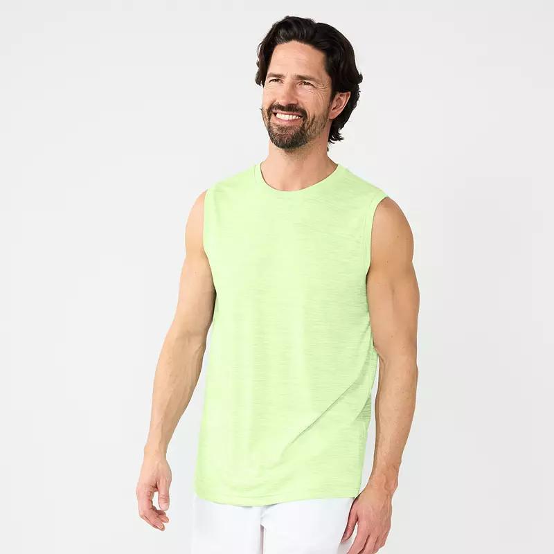 Mens Tek Gear Dry Tek Muscle Tank Orange Cocktail Product Image