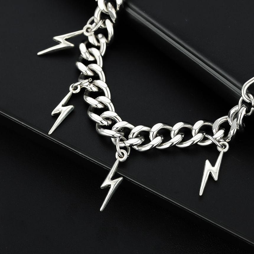 Lightning Stainless Steel Bracelet Product Image