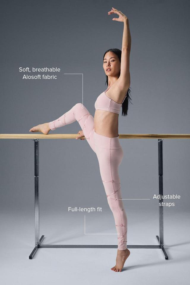 Alosoft High-Waist Spotlight Legging - Ballet Pink Female Product Image