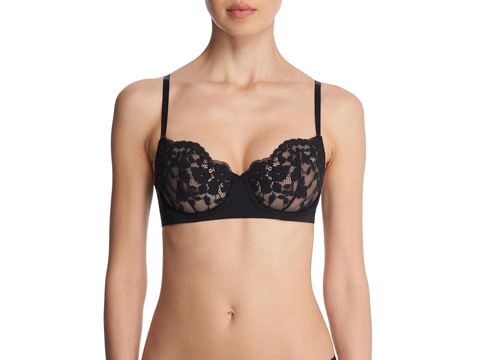 Natori Plush Romance Lace Underwire Balconette Bra Product Image