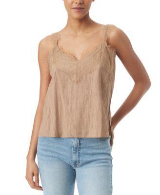 Sam Edelman Womens Palmer Lace-Trim Camisole Product Image