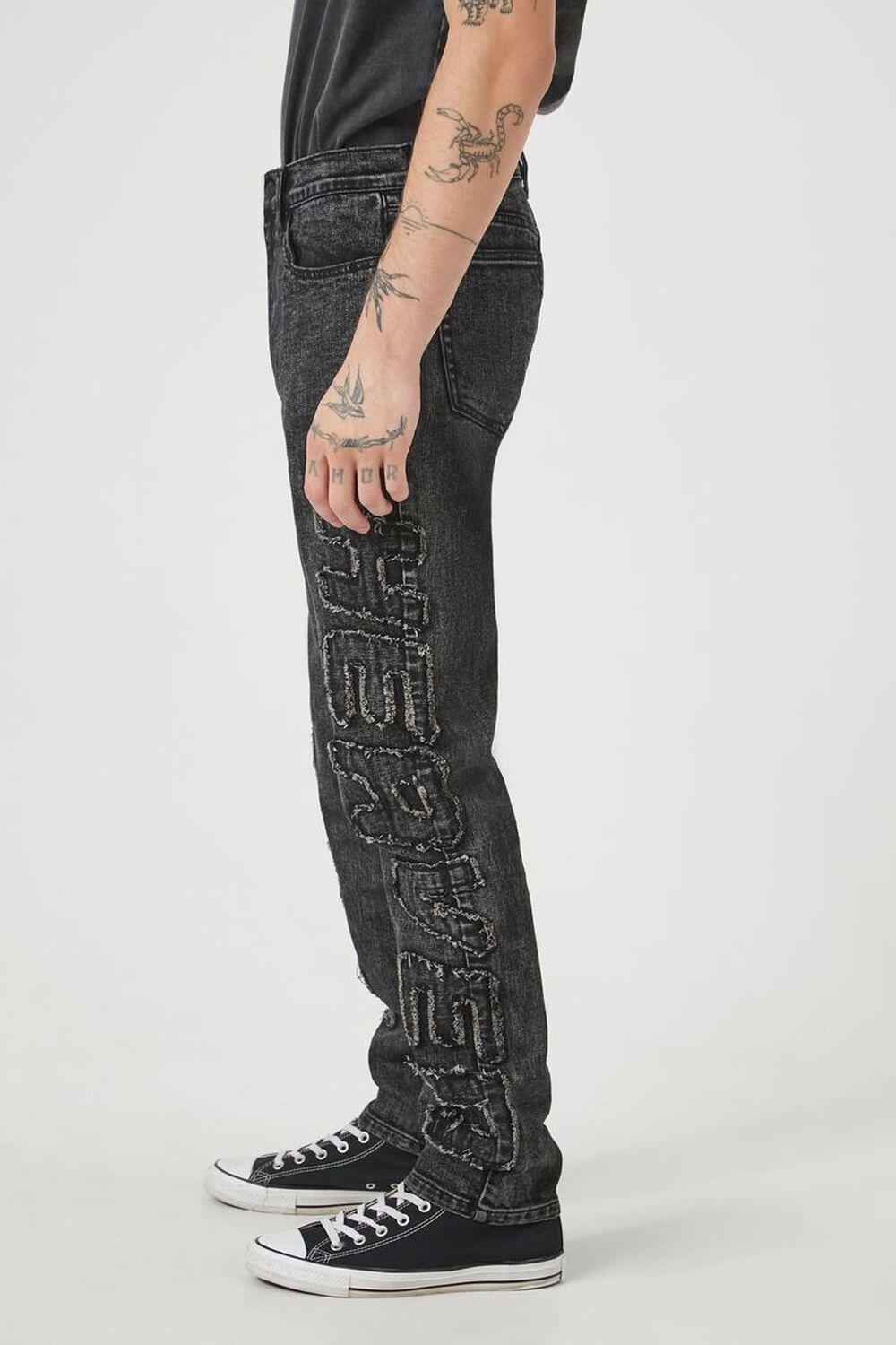 Frayed Heaven Slim-Fit Jeans | Forever 21 Product Image