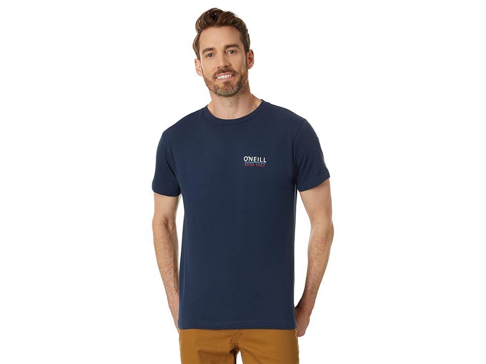 O'Neill Freedom Ahead Short Sleeve Tee (New ) Men's Clothing Product Image