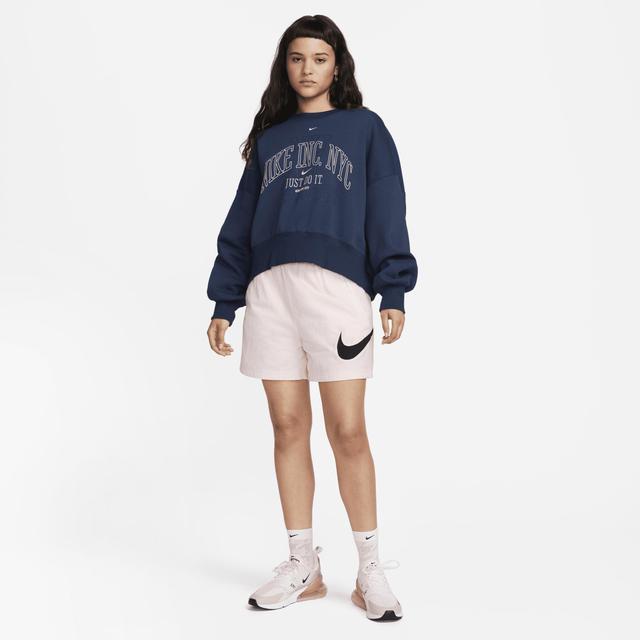 Women's Nike Sportswear Phoenix Fleece Over-Oversized Crew-Neck Graphic Sweatshirt Product Image