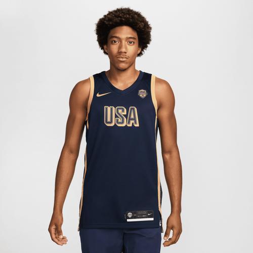 Nike Mens USA Olympics 24 50th Limited Jersey - Black/Black Product Image