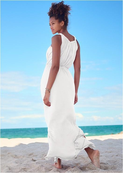 Gathered Neckline Maxi Product Image