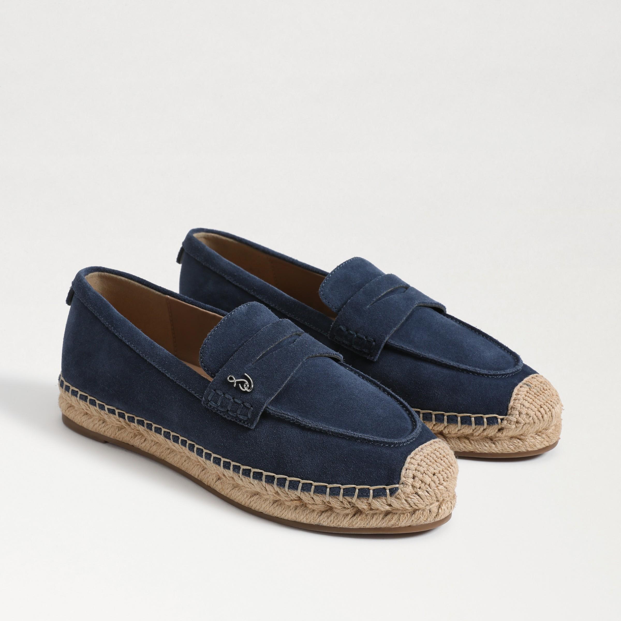 Sam Edelman Kai Suede Espadrille Inspired Loafers Product Image