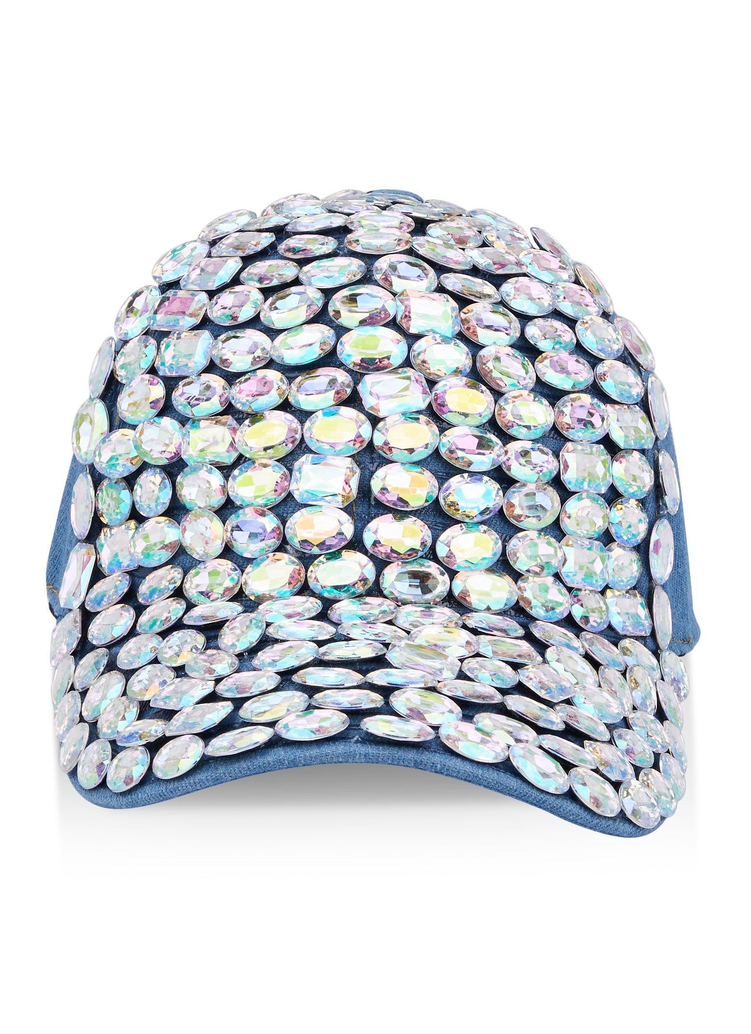 Gemstone Baseball Cap Female Product Image