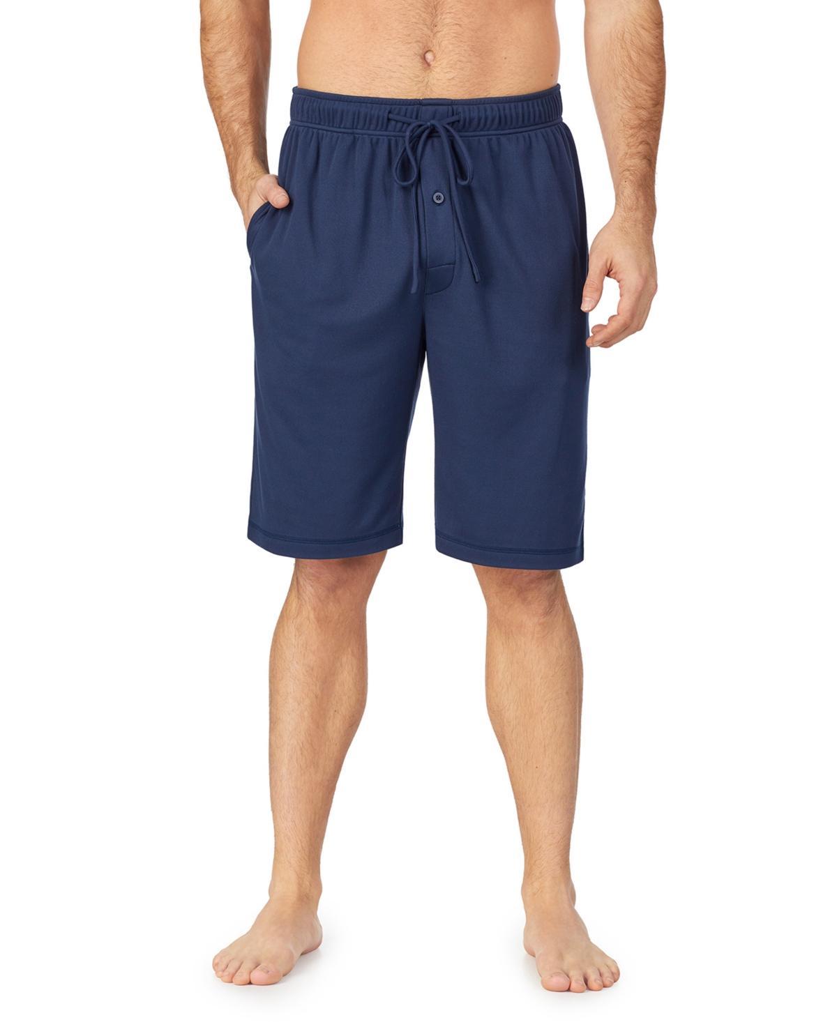 Mens Cuddl Duds Far-Infrared Enhance Pajama Shorts Blue Product Image