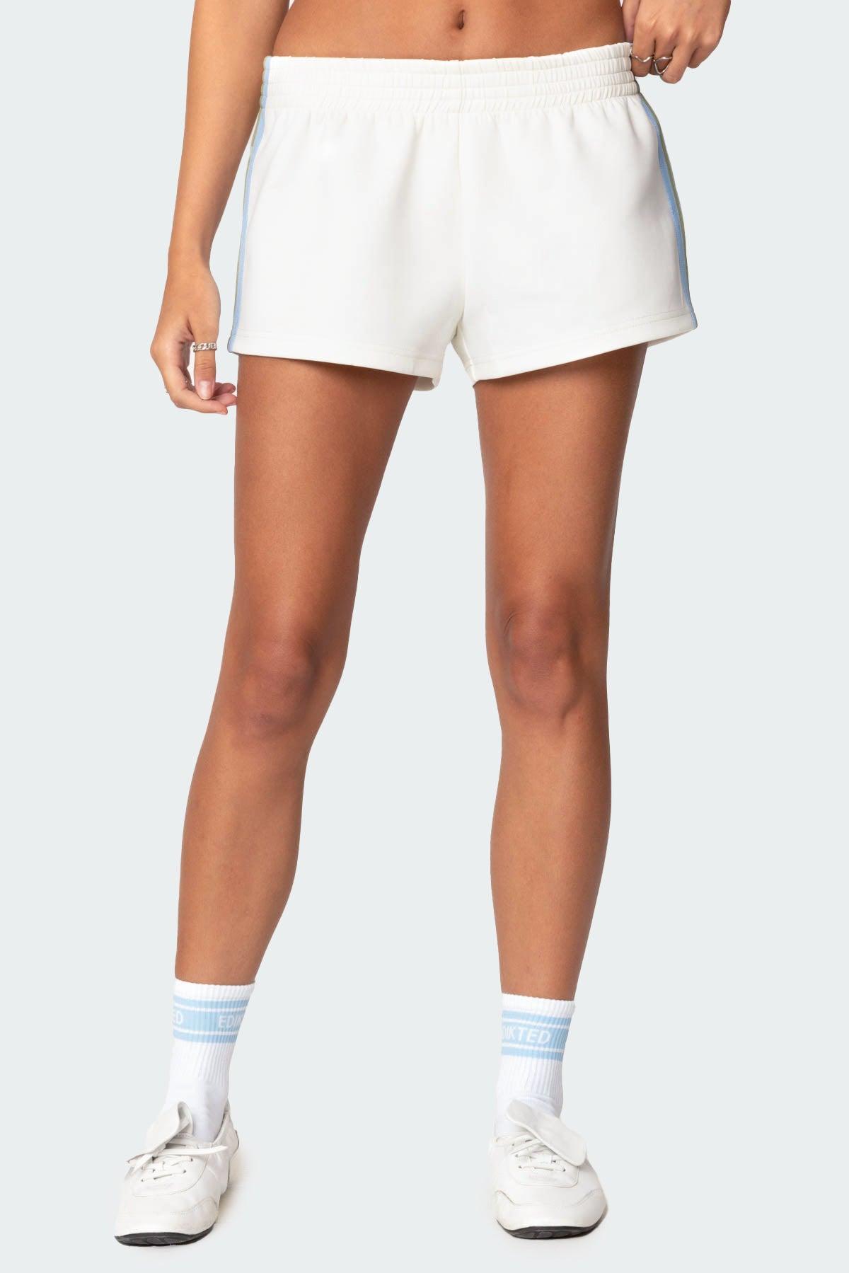 Edikted Women's Izzie Side Stripe Shorts Product Image