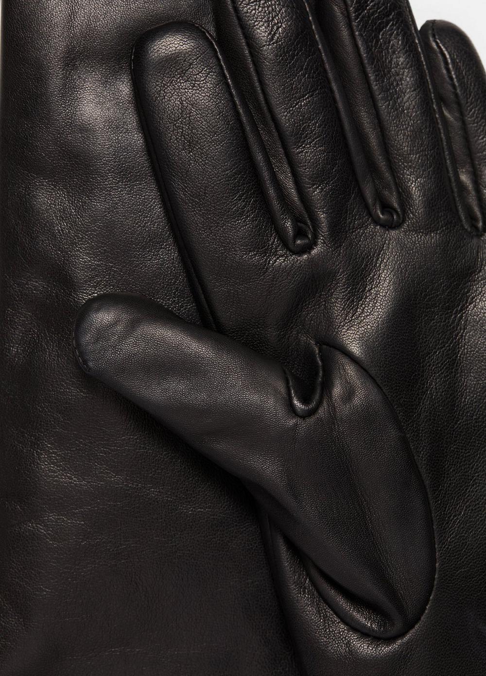 Cashmere-Lined Medium Leather Glove Product Image