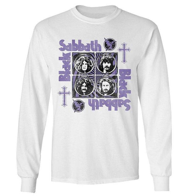 Mens Black Sabbath Core Cross Long Sleeve Product Image