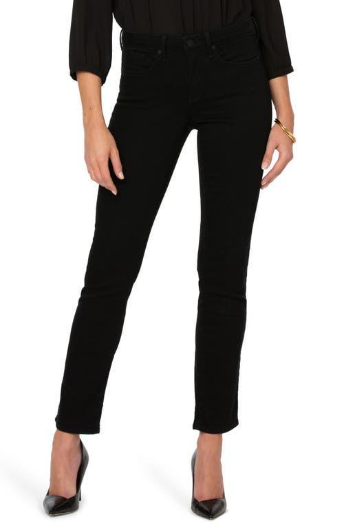 Nydj Sheri Slim Jeans in Black Product Image