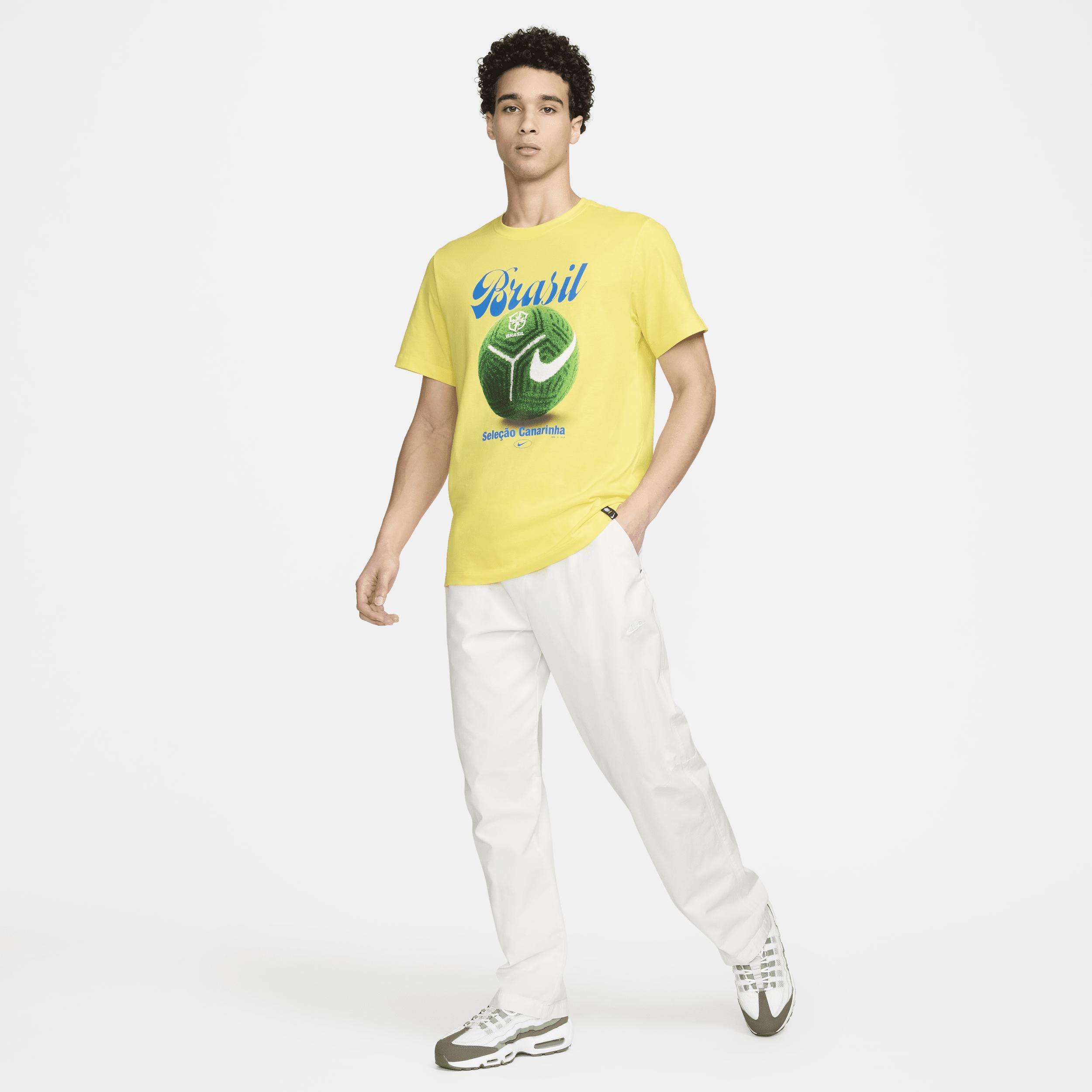 Brazil Home Field Nike Men's Soccer T-Shirt Product Image