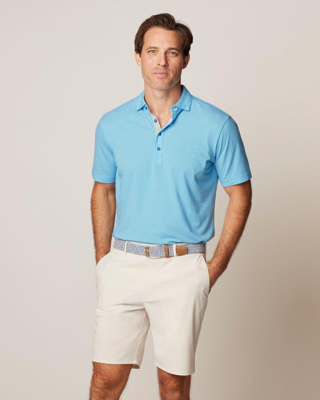 johnnie-O Dodson Printed Linxter Cotton Performance Polo Product Image