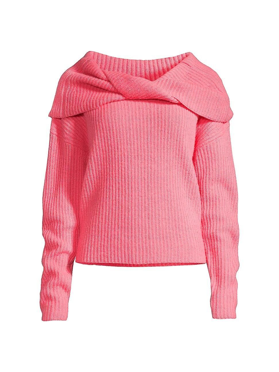 Womens Riser Rib-Knit Sweater Product Image