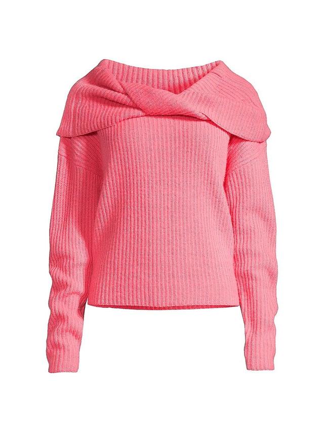 Womens Riser Rib-Knit Sweater Product Image