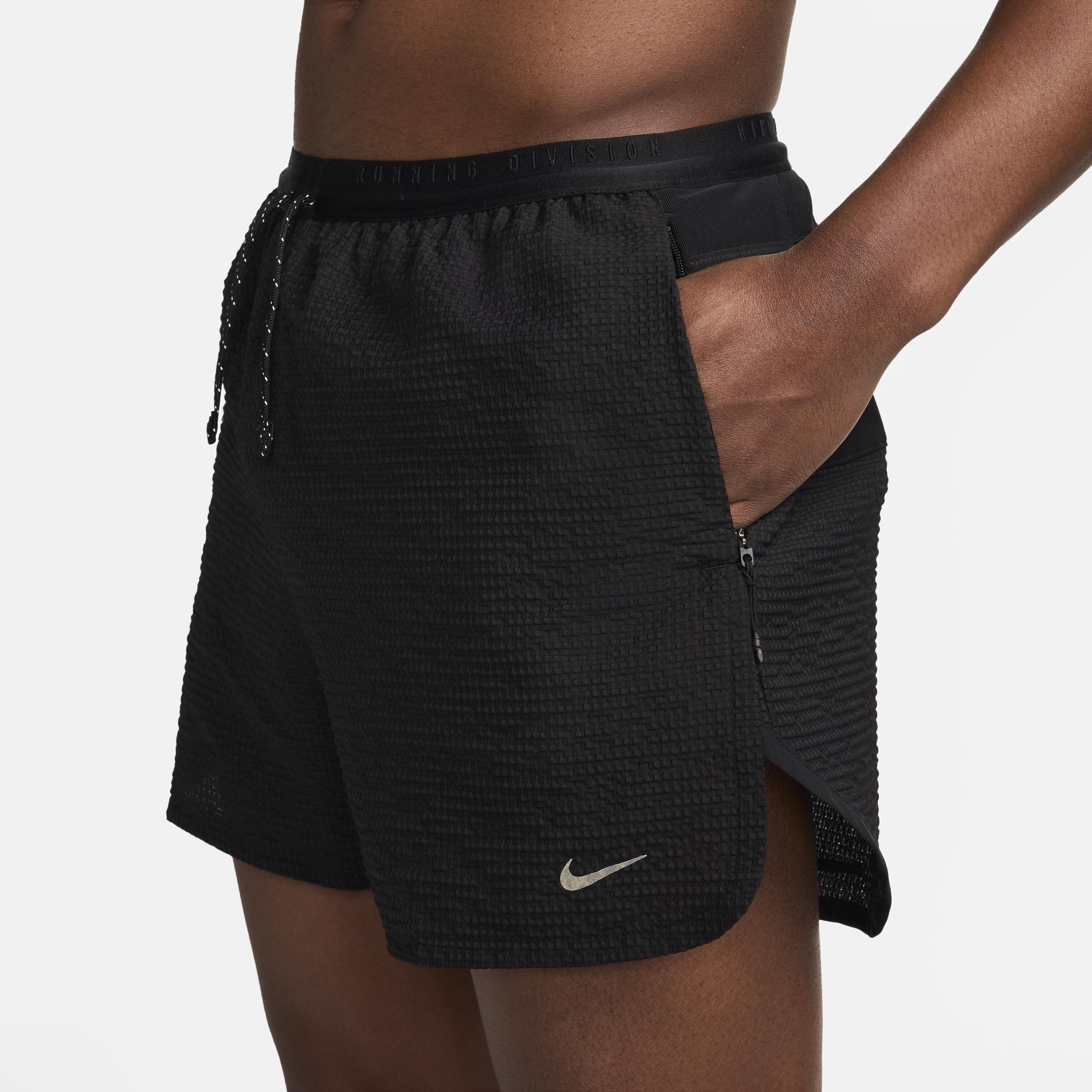 Nike Mens Running Division Dri-FIT ADV 4 Brief-Lined Running Shorts Product Image