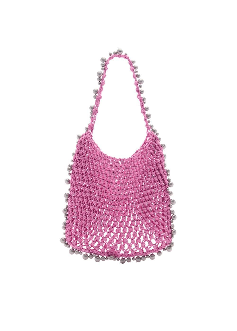 MANGO - Beaded bag - One size - Women Product Image