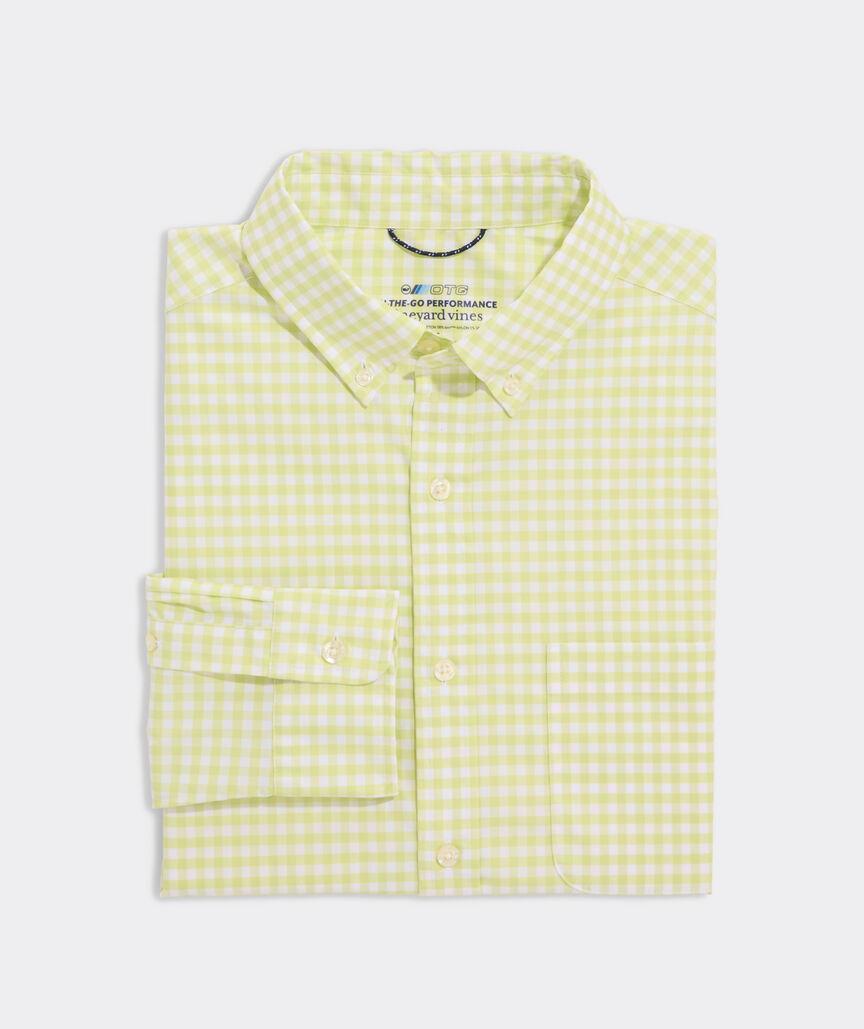 On-The-Go brrr° Gingham Shirt Product Image