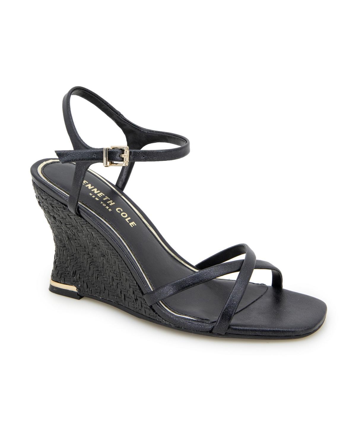 Kenneth Cole New York Womens Freya Strappy Wedge Sandals Product Image