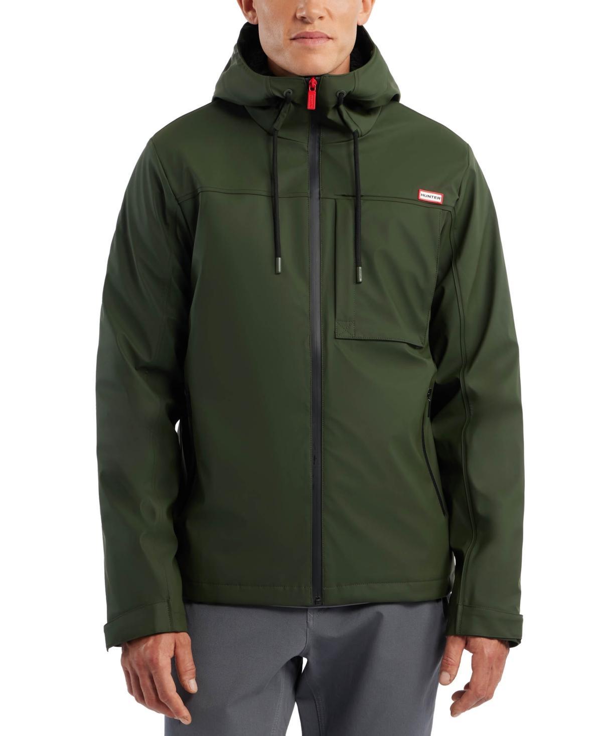 Hunter Mens Mill Hooded Waterproof Jacket Product Image