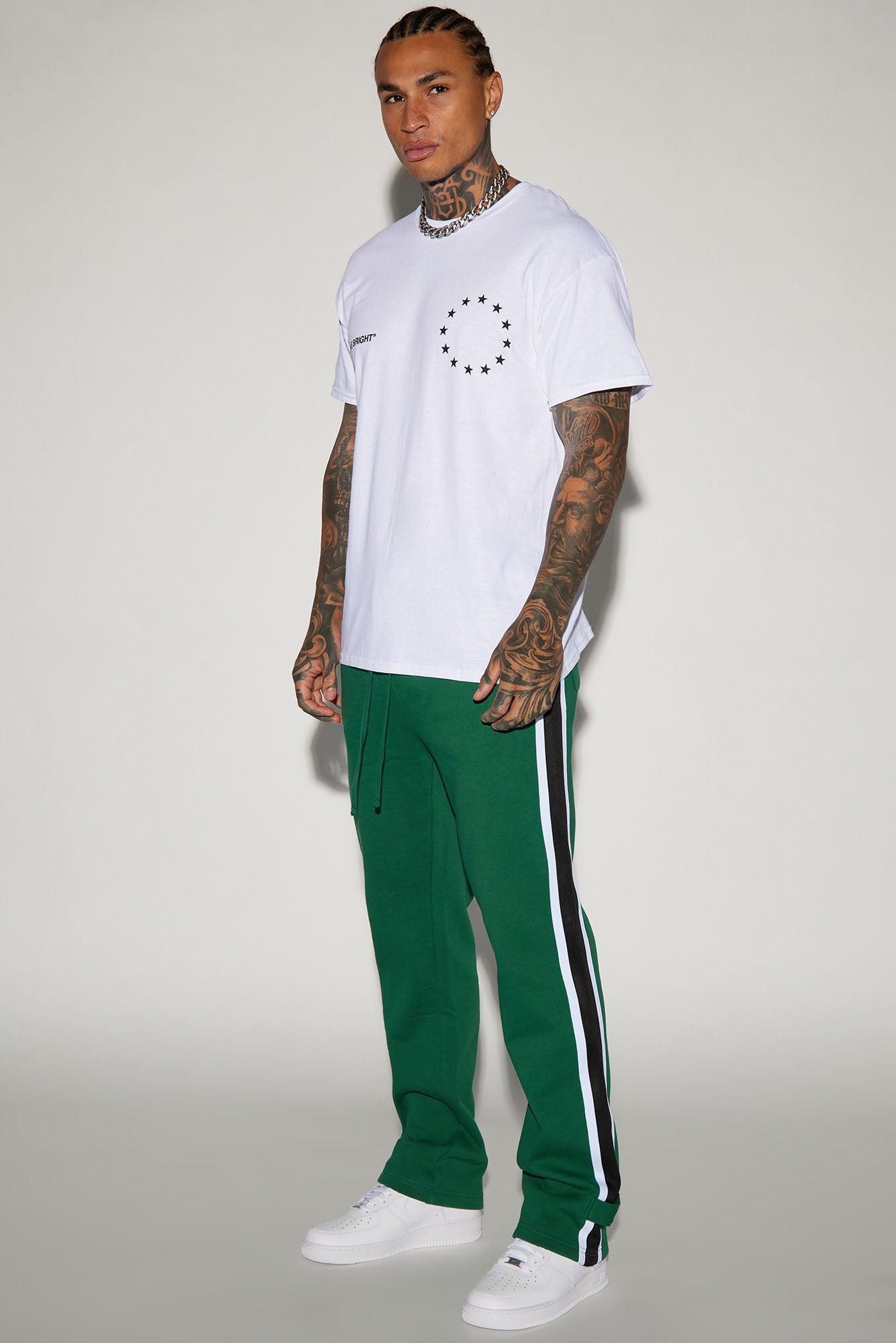 Brantley Straight Sweatpant - Green Product Image