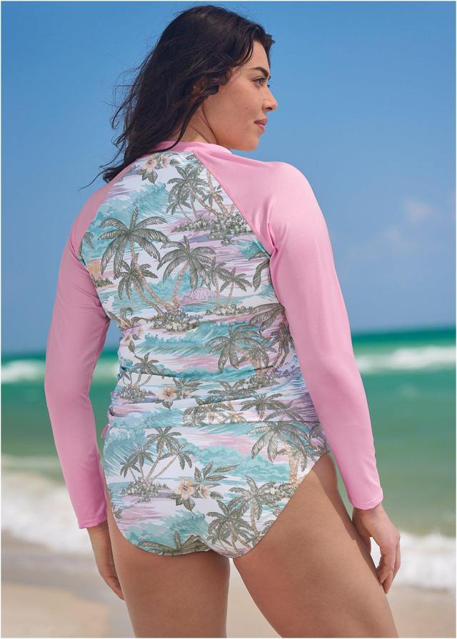 Adjustable Side Rash Guard - Island Tides Product Image